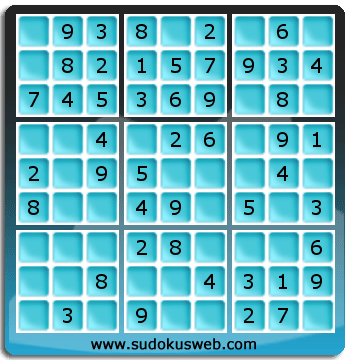 Nivel Muito Facil de Sudoku