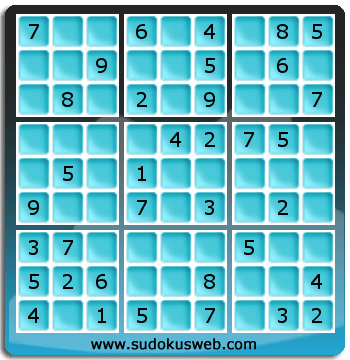 Sudoku von einfacher höhe