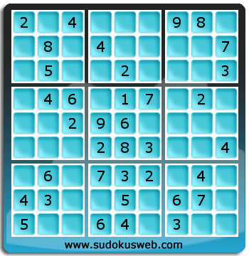 Sudoku von einfacher höhe