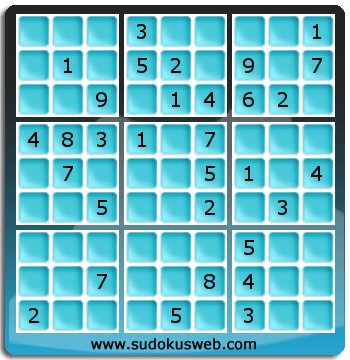 Sudoku von mittelmässiger höhe