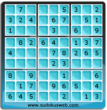 Sudoku de Nivell Molt Fàcil Sudoku de Nivell Molt Fàcil