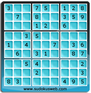 Sudoku von einfacher höhe