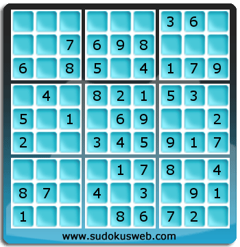 Nivel Muito Facil de Sudoku