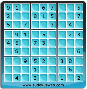 Sudoku von einfacher höhe