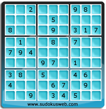 Sudoku von mittelmässiger höhe