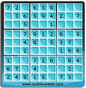 Sudoku de Niveau Très Facile