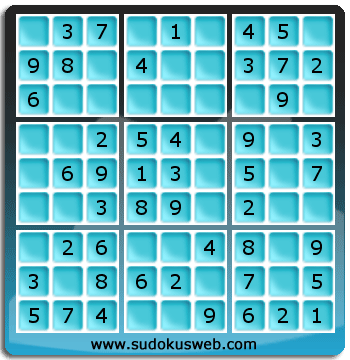 Sudoku de Niveau Très Facile Sudoku de Niveau Très Facile