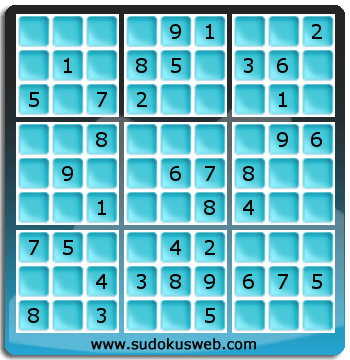 Sudoku von einfacher höhe