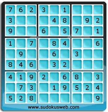 Sudoku de Niveau Très Facile