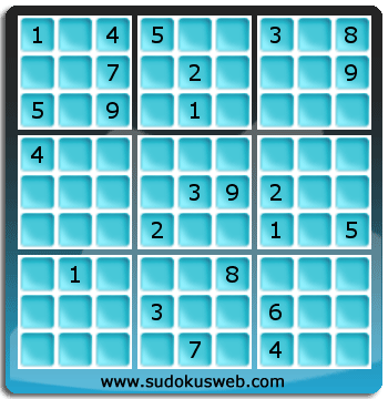 Sudoku von schwieriger höhe