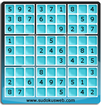 Nivel Muito Facil de Sudoku Nivel Muito Facil de Sudoku