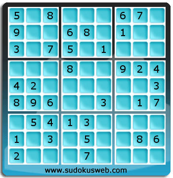 Nivel Facil de Sudoku