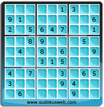 Sudoku von mittelmässiger höhe