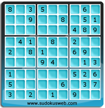 Sudoku von einfacher höhe