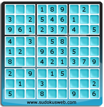 Very Easy Level Sudoku