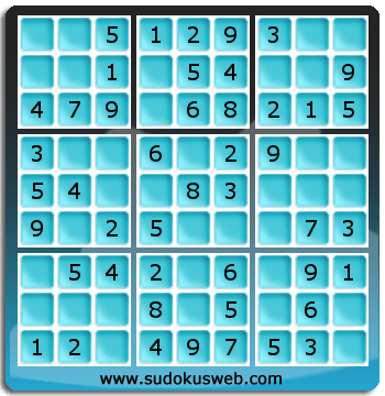 Sudoku de Nivel Muy Fácil