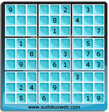 Sudoku von schwieriger höhe