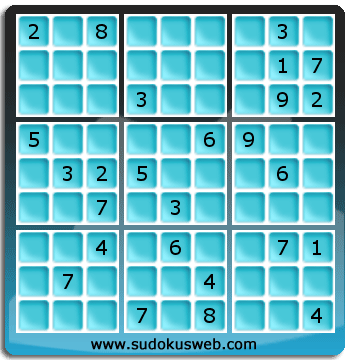 Sudoku von Fachmännischer höhe