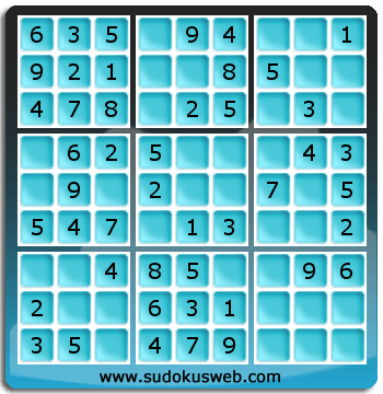 Sudoku de Nivel Muy Fácil