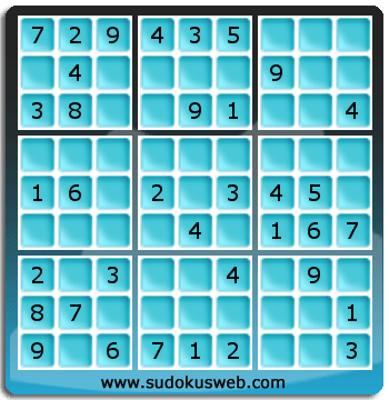 Sudoku von einfacher höhe