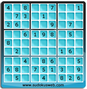 Sudoku von einfacher höhe