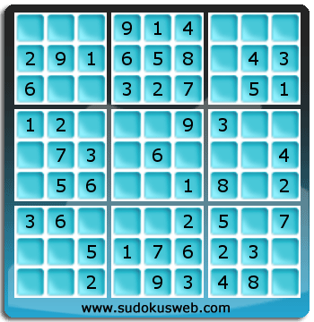 Sudoku de Niveau Très Facile