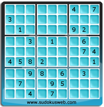 Sudoku von Fachmännischer höhe