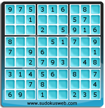 Sudoku de Niveau Très Facile Sudoku de Niveau Très Facile