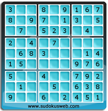 Very Easy Level Sudoku