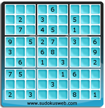 Sudoku von mittelmässiger höhe