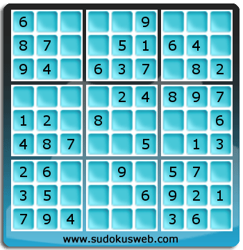 Sudoku de Nivel Muy Fácil