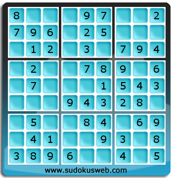 Sudoku de Niveau Très Facile