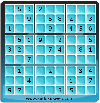 Sudoku von einfacher höhe