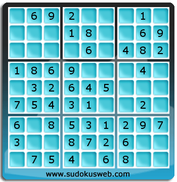 Sudoku de Niveau Très Facile Sudoku de Niveau Très Facile