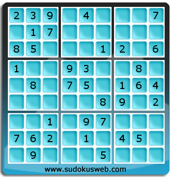 Sudoku de Niveau Facile Sudoku de Niveau Facile
