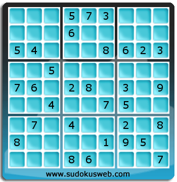 Sudoku von mittelmässiger höhe