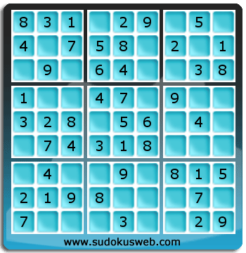 Sudoku von sehr einfacher höhe