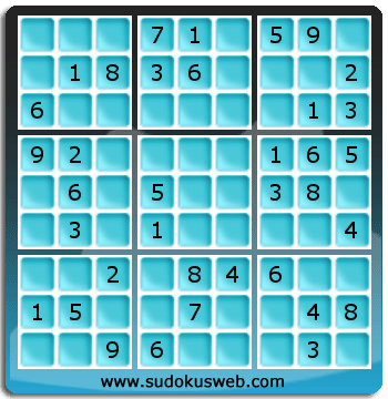 Sudoku von einfacher höhe