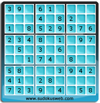 Sudoku de Nivell Molt Fàcil