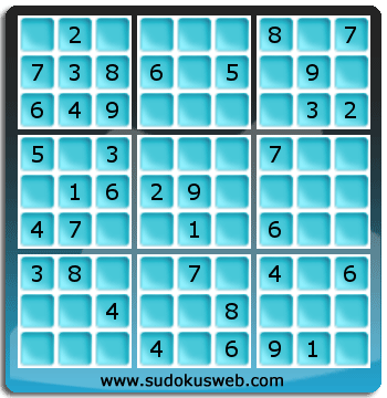 Nivel Facil de Sudoku