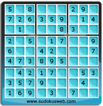 Nivel Muito Facil de Sudoku