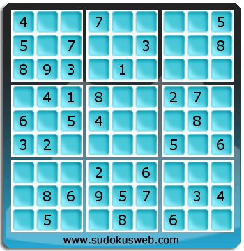 Nivel Facil de Sudoku