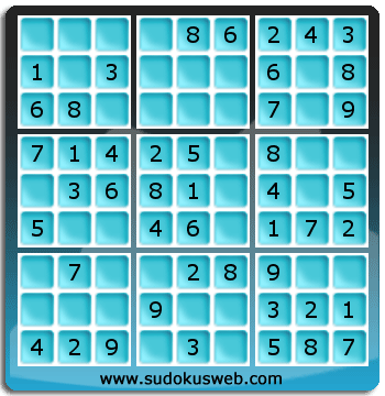 Sudoku de Niveau Très Facile Sudoku de Niveau Très Facile