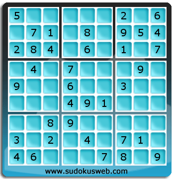 Sudoku de Niveau Facile Sudoku de Niveau Facile