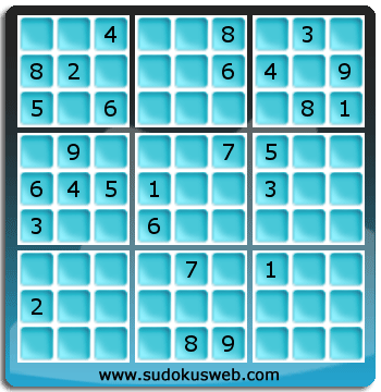Sudoku de Niveau Difficile Sudoku de Niveau Difficile