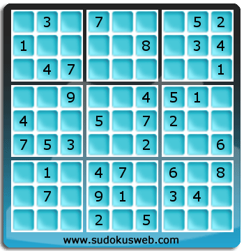 Sudoku de Niveau Facile Sudoku de Niveau Facile
