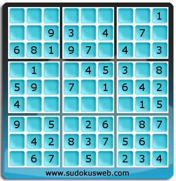 Sudoku de Nivell Molt Fàcil