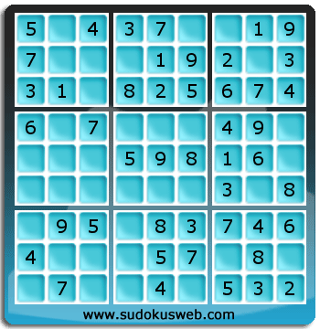 Sudoku de Niveau Très Facile