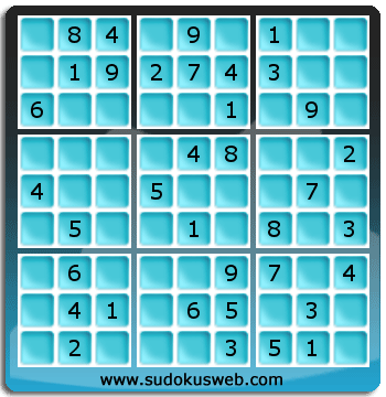 Nivel Facil de Sudoku Nivel Facil de Sudoku