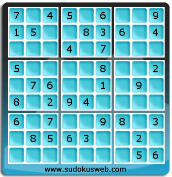 Sudoku von einfacher höhe